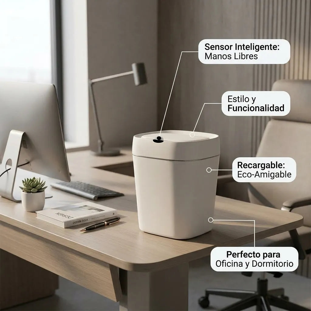 Basurero Inteligente con Sensor | 14L