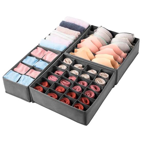 Set de 4 Organizadores de Cajón